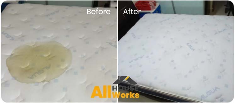 mattress cleaning work